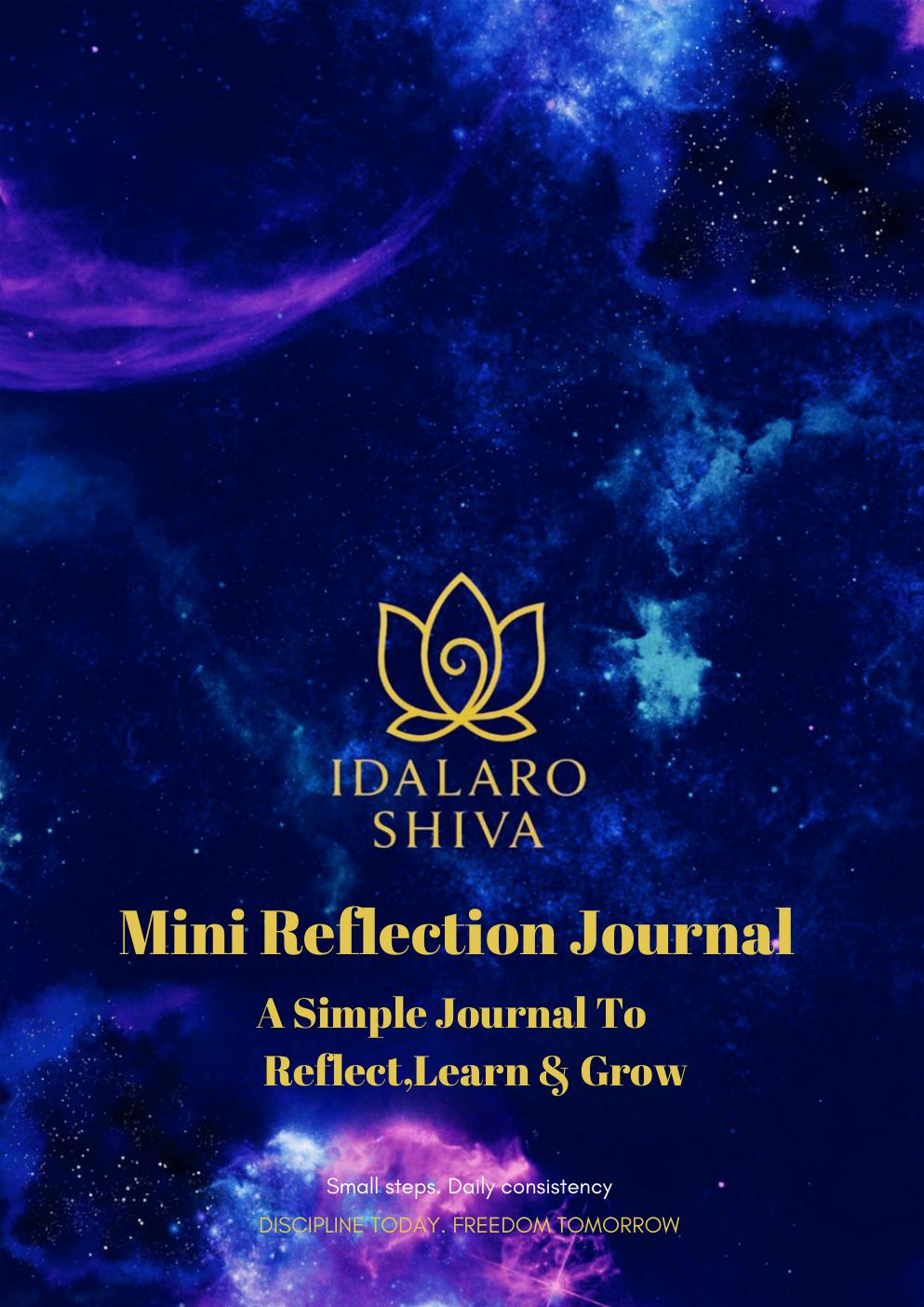 Mini Reflection Journal cover